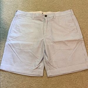 J. Crew Factory Men’s Size 34 Seersucker Shorts